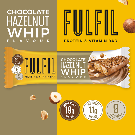 Barre Protéinée Saveur Chocolat & Noisettes 15x55g