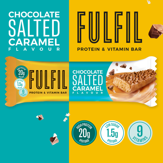 Barre Protéinée Saveur Chocolat & Caramel Salé