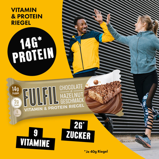 Chocolate & Hazelnut Proteinriegel
