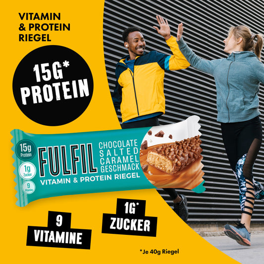 Chocolate Salted Caramel Proteinriegel