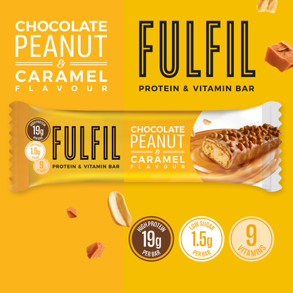 Barre Protéinée Saveur Chocolat, Cacahuètes & Caramel