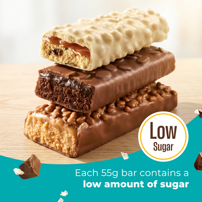 Barre Protéinée Saveur Chocolat & Caramel Salé