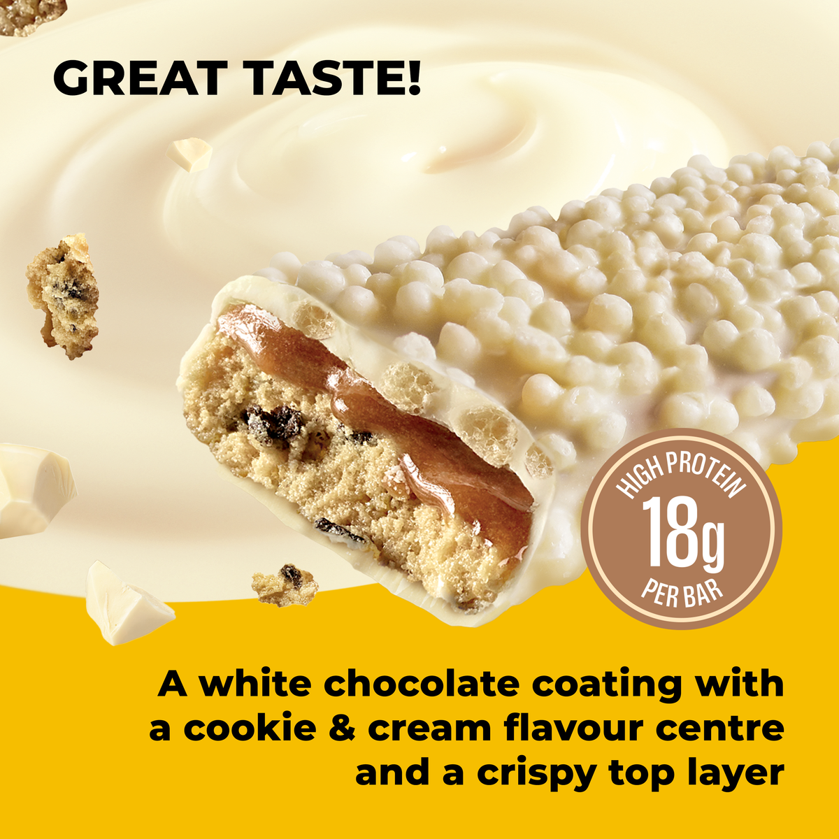 Saveur Cookies & Crème Au Chocolat Blanc