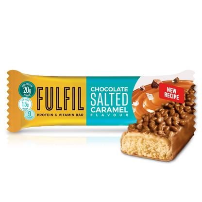 Barre Protéinée Saveur Chocolat & Caramel Salé