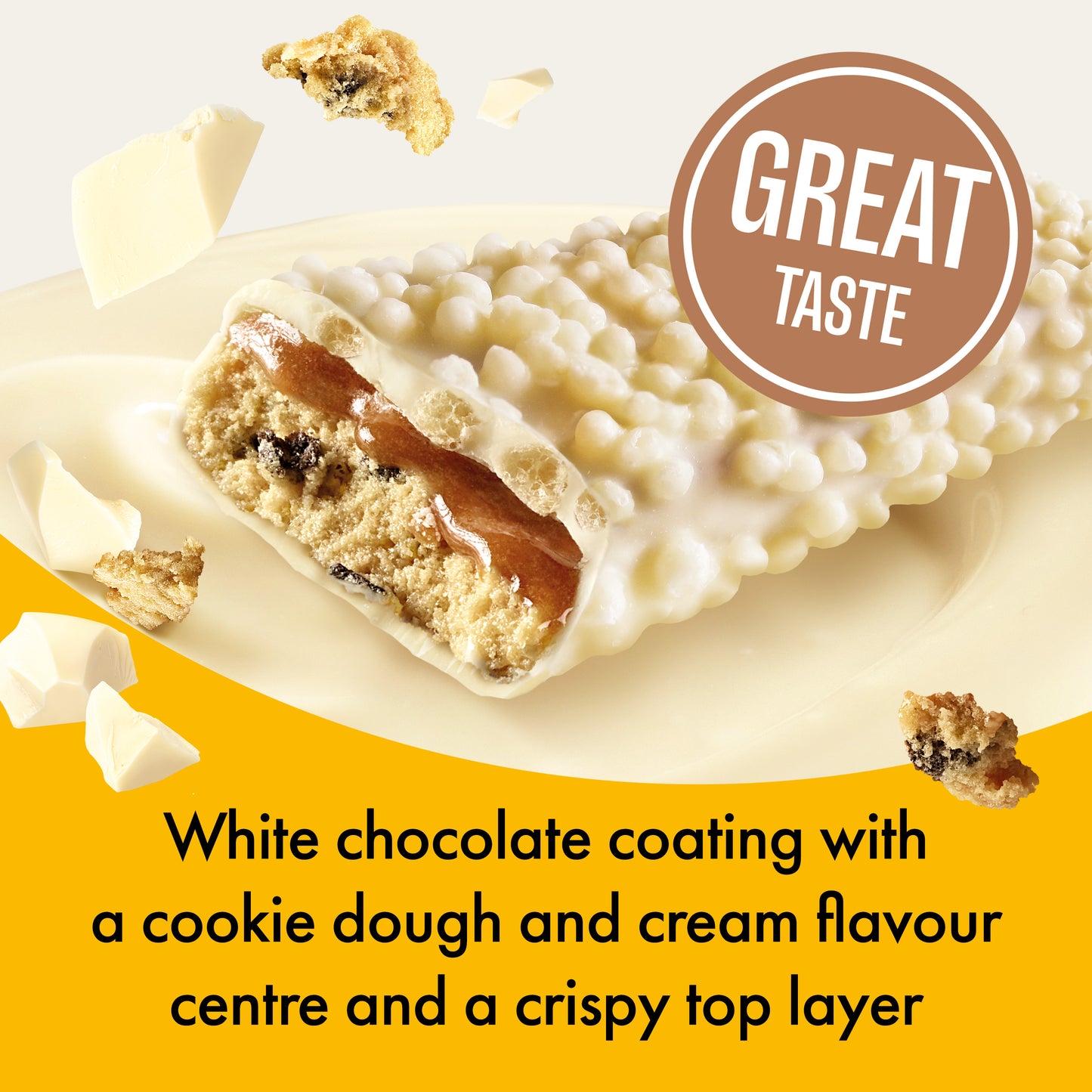 Saveur Cookies & Crème Au Chocolat Blanc