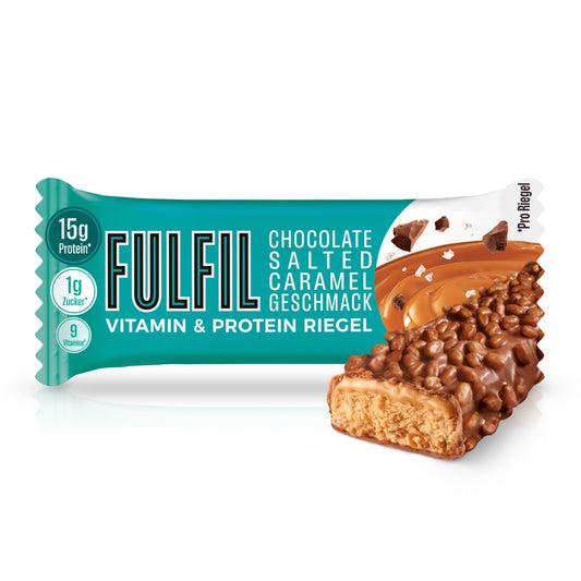 Chocolate Salted Caramel Proteinriegel