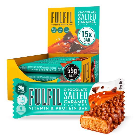 Barre Protéinée Saveur Chocolat & Caramel Salé